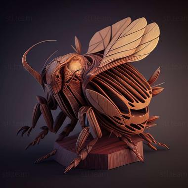 3D model Myrmecophilus parachilnus (STL)